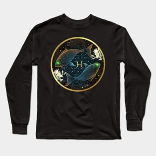 Picses Adrift in the Galaxy Long Sleeve T-Shirt